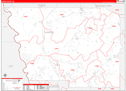 Red Line Map Example