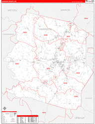 Red Line Map Example