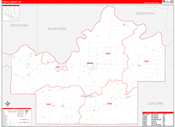Red Line Map Example