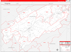 Red Line Map Example