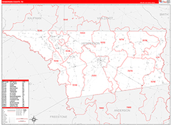 Red Line Map Example