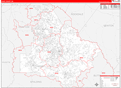 Red Line Map Example