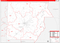 Red Line Map Example
