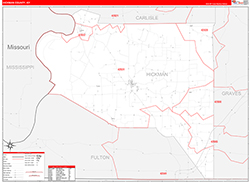 Red Line Map Example