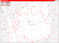 Red Line Map Example