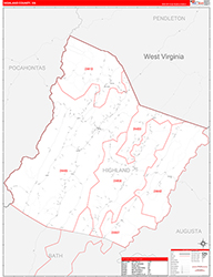 Red Line Map Example