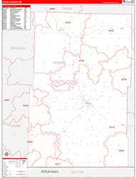 Red Line Map Example