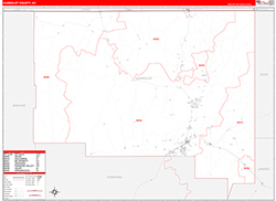 Red Line Map Example