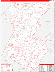 Red Line Map Example