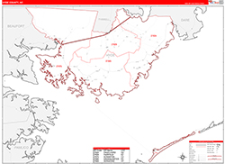 Red Line Map Example
