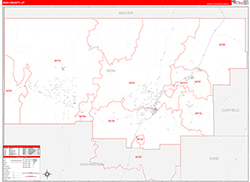 Red Line Map Example