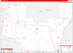 Red Line Map Example