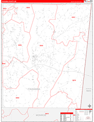 Red Line Map Example