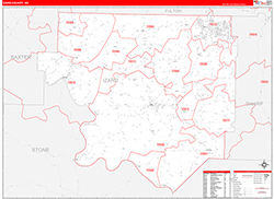 Red Line Map Example