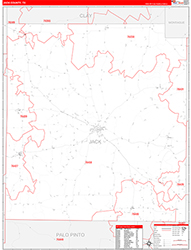 Red Line Map Example