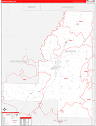 Red Line Map Example