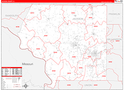 Red Line Map Example
