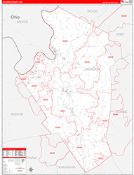Red Line Map Example