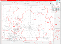 Red Line Map Example