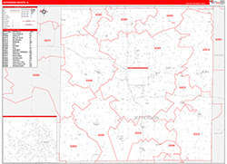 Red Line Map Example