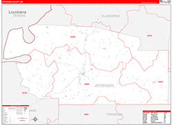 Red Line Map Example