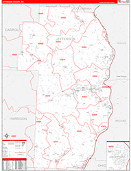 Red Line Map Example