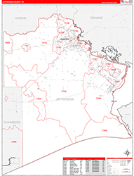 Red Line Map Example