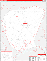 Red Line Map Example