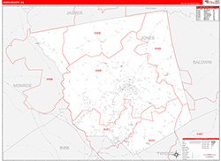 Red Line Map Example