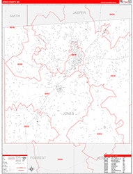 Red Line Map Example