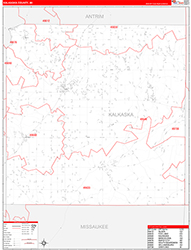 Red Line Map Example