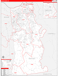 Red Line Map Example