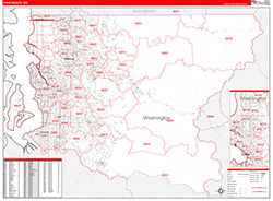 Red Line Map Example