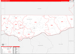 Red Line Map Example