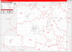 Red Line Map Example