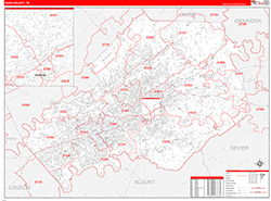 Red Line Map Example