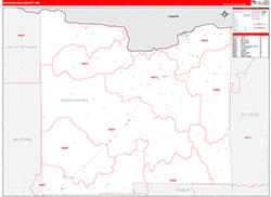 Red Line Map Example