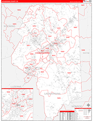 Red Line Map Example