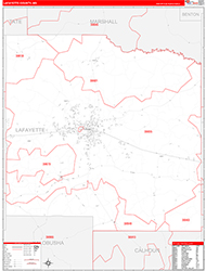 Red Line Map Example