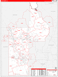 Red Line Map Example