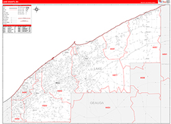 Red Line Map Example