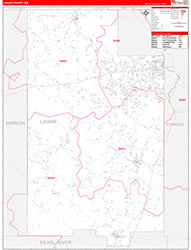 Red Line Map Example