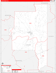 Red Line Map Example