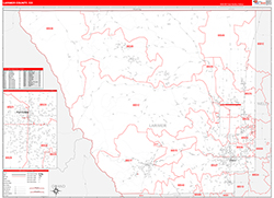Red Line Map Example