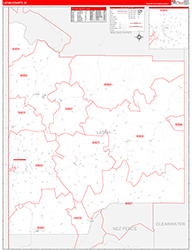 Red Line Map Example