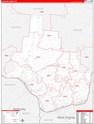 Red Line Map Example