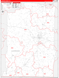 Red Line Map Example