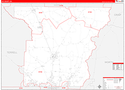 Red Line Map Example