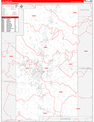 Red Line Map Example