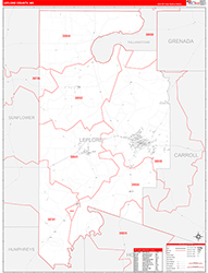 Red Line Map Example
